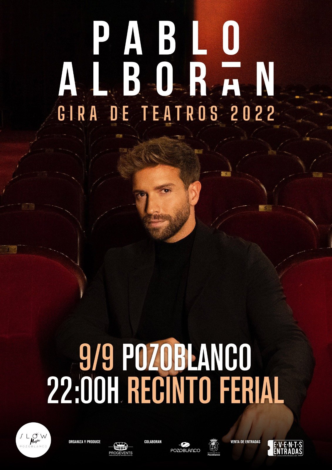 Pablo Alborán en el Slow Music Pozoblanco 2022